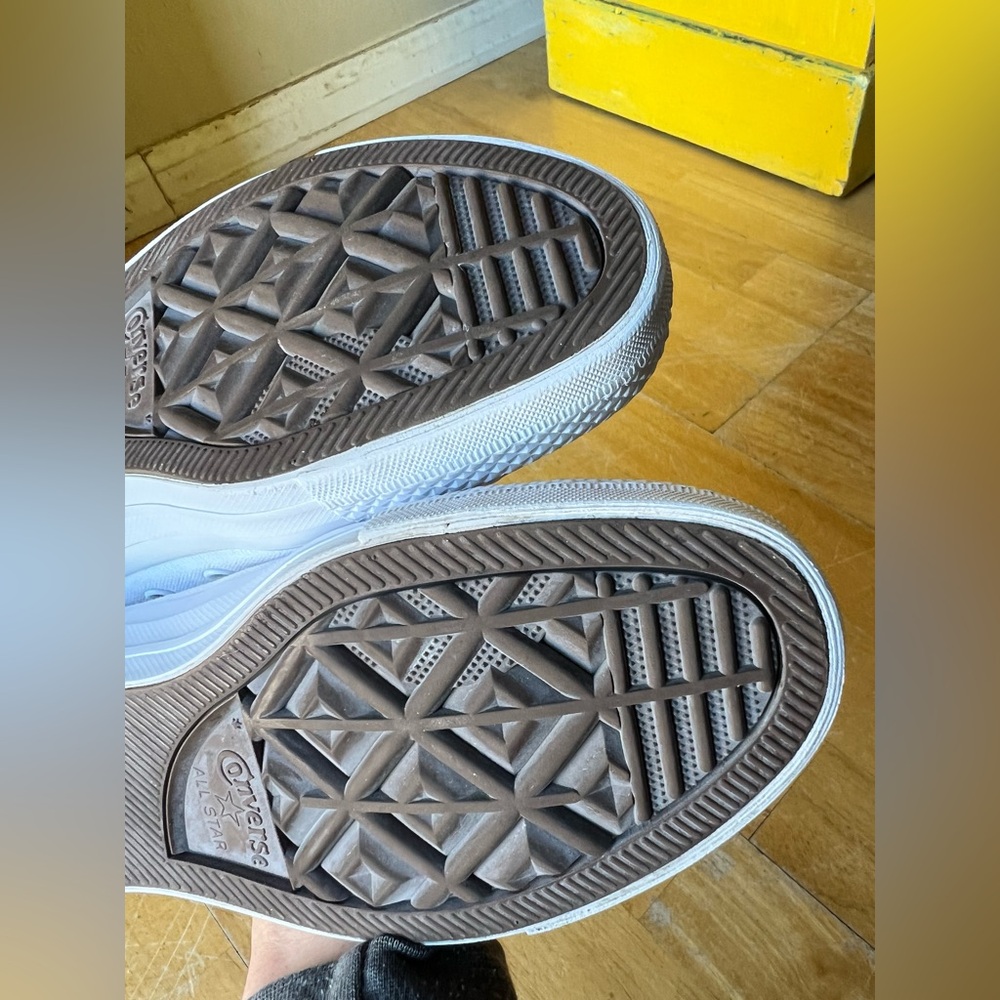 Converse All Star White High-Tops - Picture 7 of 16